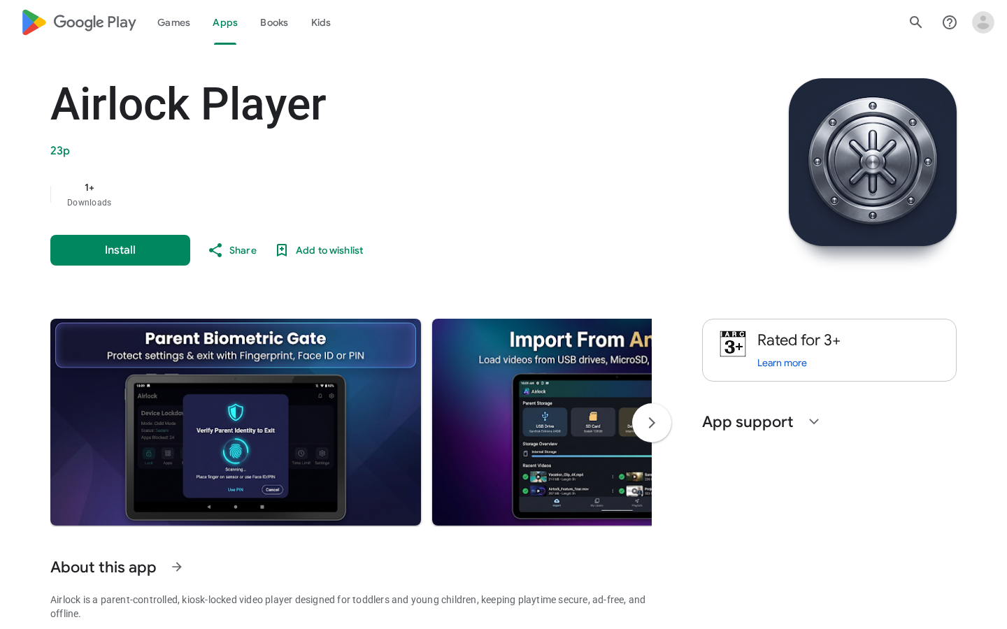 Airlock on Google Play